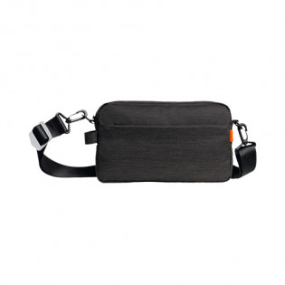SKAH casual one shoulder diagonal bag Black